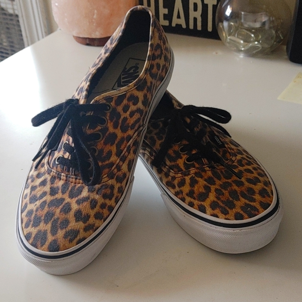 Cheetah Print Vans